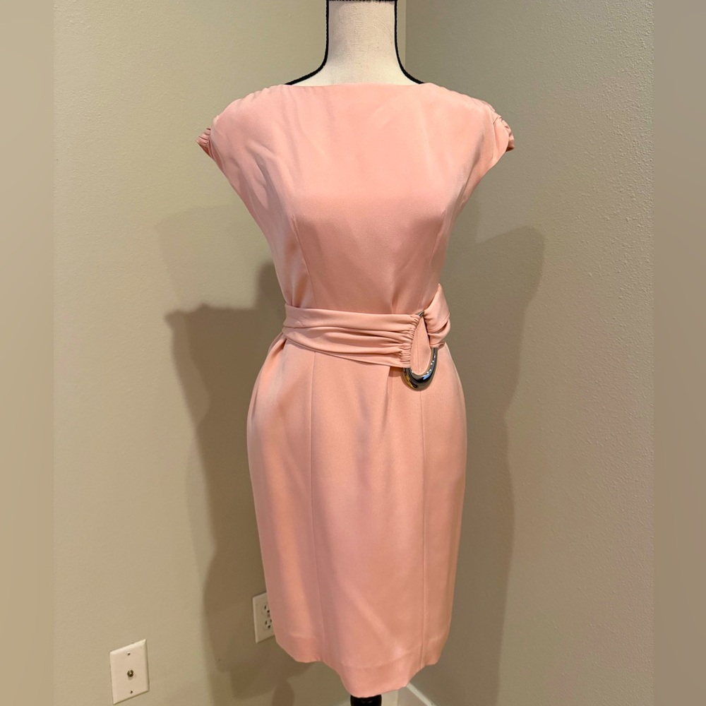 Worth Petite Silk Dress 4
